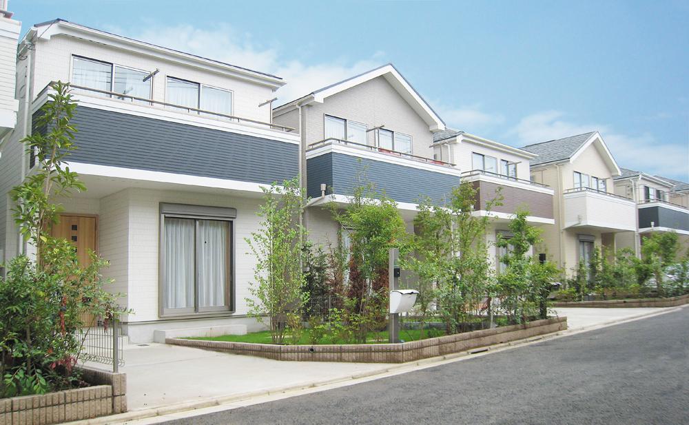 Model house photo. Model house