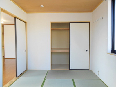 Living and room. Two-sided lighting bright Japanese-style