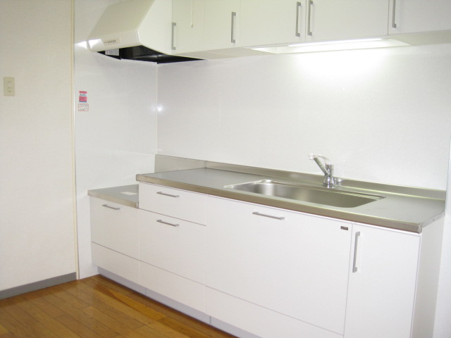 Kitchen. System kitchen There is a feeling of cleanliness in the wall panel! 