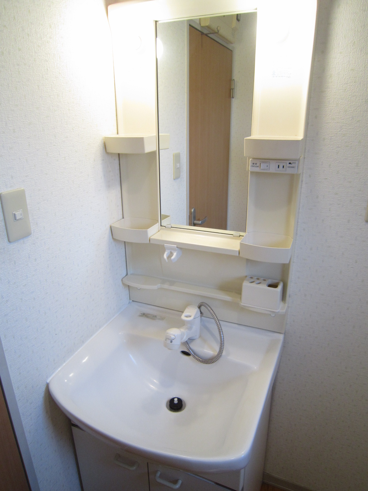 Washroom. Shampoo dresser