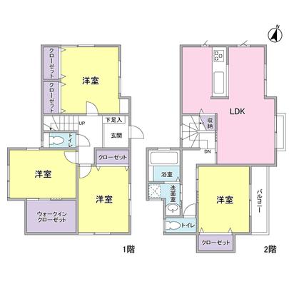 Floor plan. 4LD of 103.09 sq m ・ Is K.