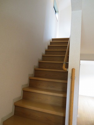 Other room space. It is safe because there is a railing on the stairs