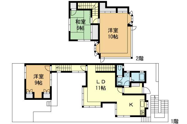 Floor plan. 43,800,000 yen, 3LDK, Land area 150.07 sq m , Building area 105.49 sq m