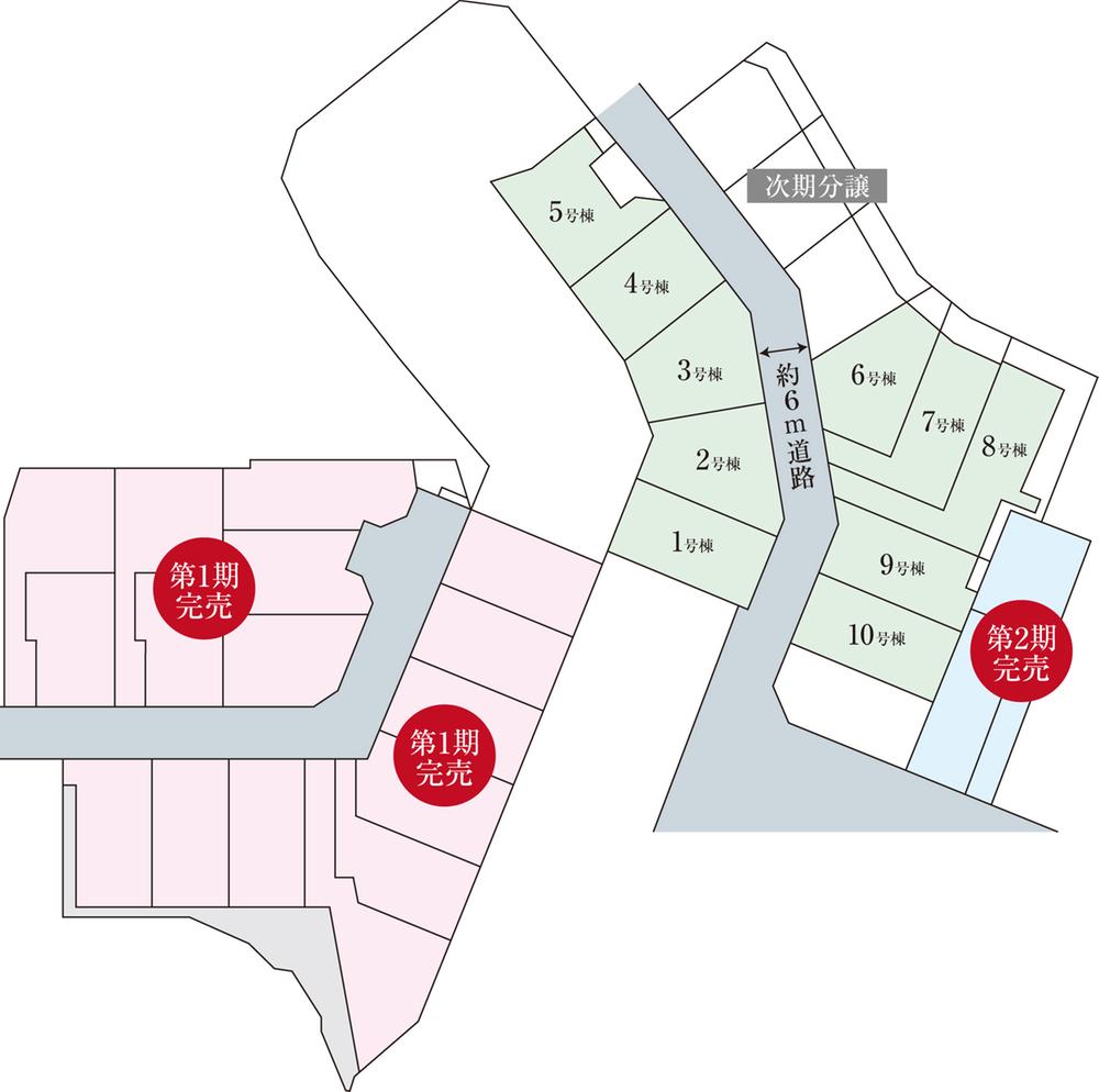 The entire compartment Figure. 9 minute walk, All 28 buildings of newly built single-family. Front road is easier than ever with the parking and about 5.5m! ! Please come see the whole building 125 sq m or more and clear a site.