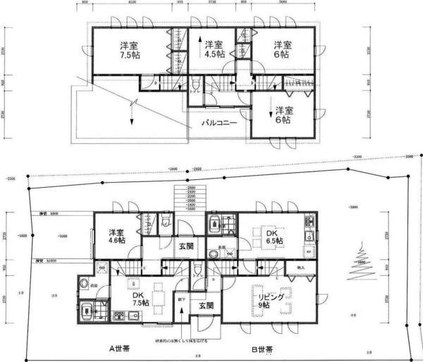Floor plan. 38,200,000 yen, 6LDK, Land area 247.8 sq m , Building area 137.46 sq m