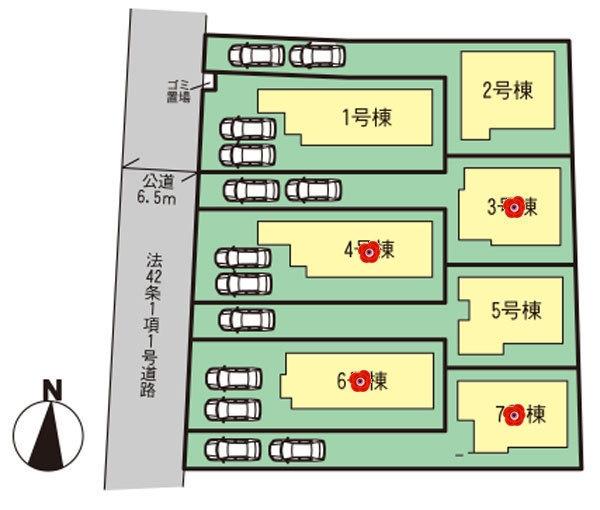 The entire compartment Figure. South distinction office 7-chome compartment view