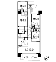 Floor: 4LDK + WIC + N, the occupied area: 90.77 sq m, Price: 46,480,000 yen ・ 47,080,000 yen, now on sale