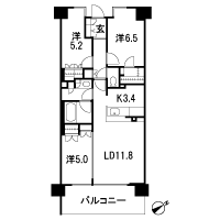 Floor: 3LDK + WIC, the occupied area: 70.08 sq m, Price: 33,080,000 yen, now on sale