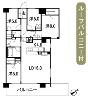 Floor: 4LDK + 3WIC + N, the occupied area: 95.97 sq m, Price: 51,480,000 yen, now on sale