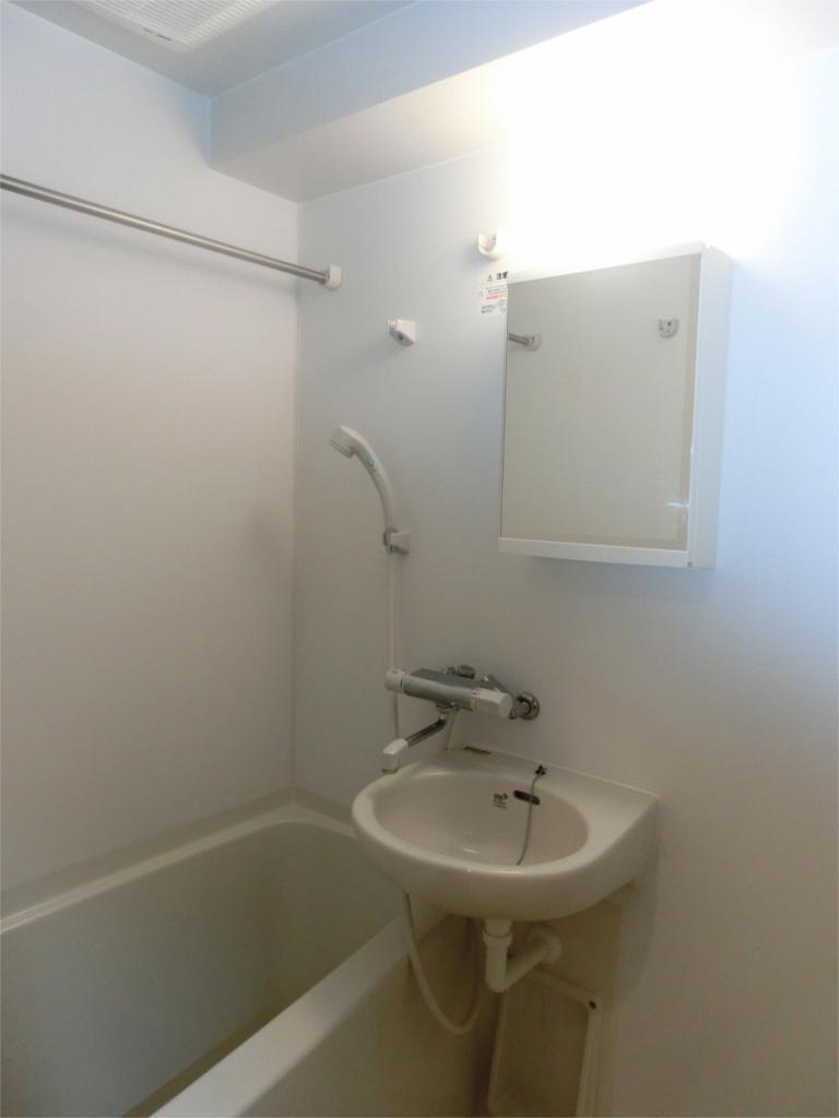 Bath. Bathroom with bathroom dryer