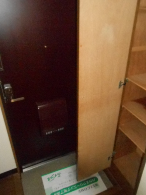 Entrance. It is a cupboard with