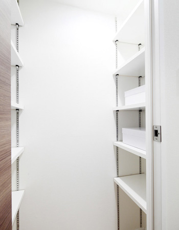 Receipt.  [storage] Installed a large cupboard in the hallway. It can be stored, such as Ya bulky luggage thing of season. (A type only)