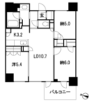 Floor: 1LDK + 2S (storeroom), the occupied area: 66.24 sq m, Price: 34,600,000 yen ・ 36,200,000 yen, now on sale