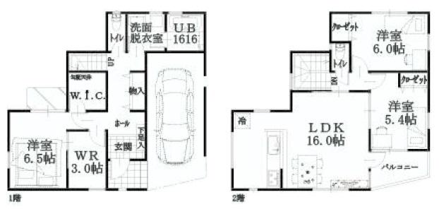 Floor plan. (C Building), Price 35,958,000 yen, 3LDK+S, Land area 93.97 sq m , Building area 111.76 sq m