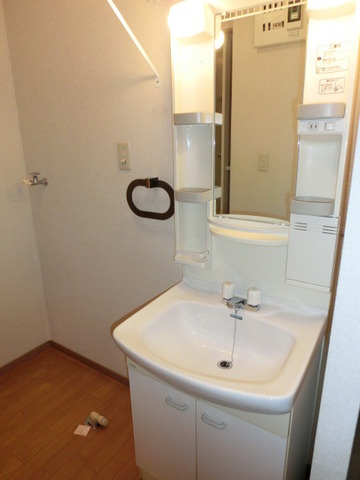 Washroom. Independent wash basin