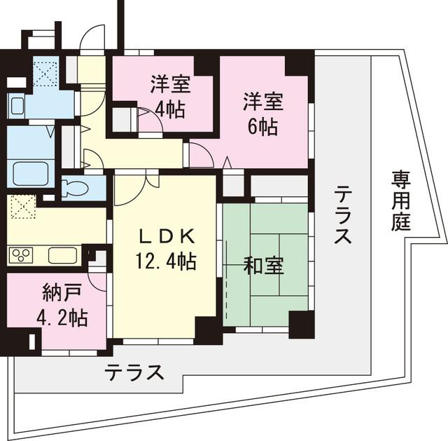 Floor plan. 3LDK+S, Price 33,800,000 yen, Occupied area 70.98 sq m