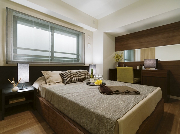 About 6.0 tatami of Western-style rooms that can bed leisurely layout (1)