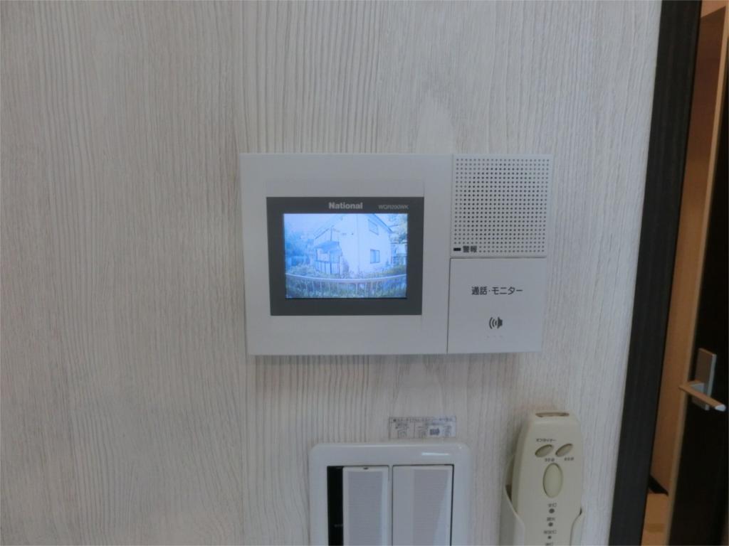 Other Equipment. TV monitor with intercom