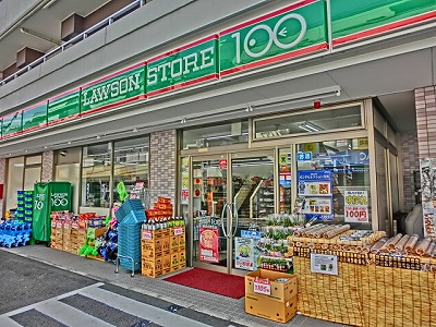 Convenience store. 108m until the Lawson Store 100 Nagatakita store (convenience store)