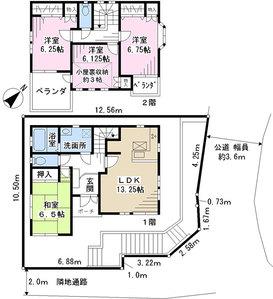 Floor plan. 38,900,000 yen, 4LDK, Land area 119.94 sq m , Building area 131.72 sq m floor plan