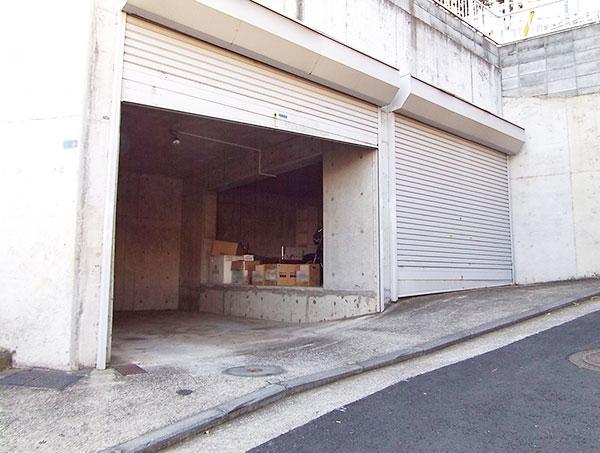 Parking lot. Large underground garage where there is space for 2 cars