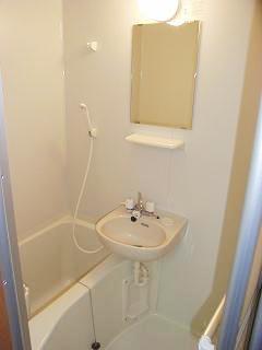 Bath. Bus toilet by
