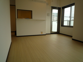 Living and room. 5th floor ・ Sunny living in the southeast-facing angle room