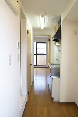 Living and room. Corridor