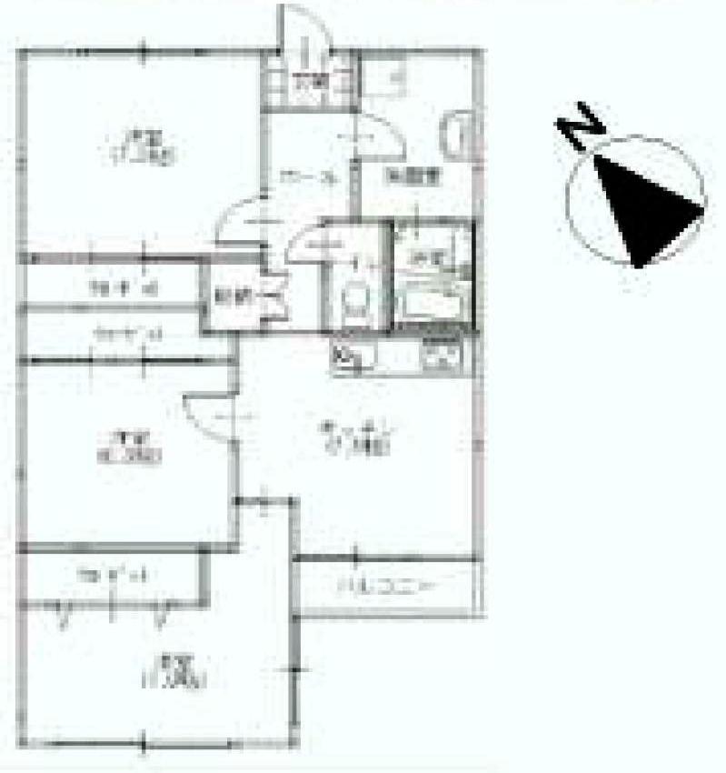 Floor plan. 3LDK, Price 19,800,000 yen, Occupied area 67.87 sq m , Balcony area 3.25 sq m new interior renovation completed