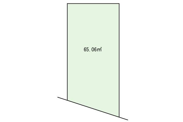 Compartment figure. Land price 32,800,000 yen, Land area 65.06 sq m compartment view