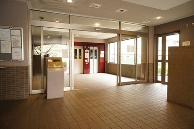 lobby. With auto-lock is Entrance