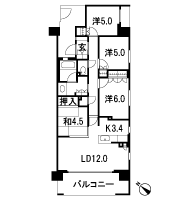 Floor: 4LDK + N, the area occupied: 81.7 sq m, Price: TBD