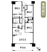 Floor: 3LDK + FC + WIC, the occupied area: 73.76 sq m, Price: TBD