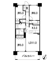 Floor: 3LDK + FC, the area occupied: 68.4 sq m, Price: TBD