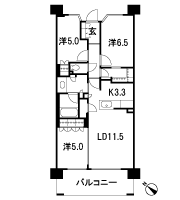 Floor: 3LDK + FC + N, the occupied area: 70.85 sq m, Price: TBD