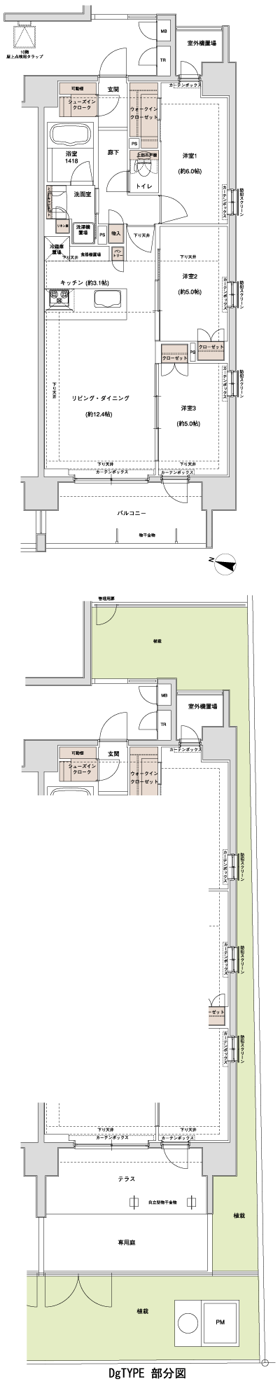 Floor: 3LDK + WIC + SIC, the occupied area: 70.89 sq m, Price: 48,600,000 yen, now on sale