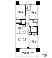 Floor: 3LDK + 2WIC, occupied area: 65.83 sq m, Price: 44,800,000 yen ~ 49,800,000 yen, now on sale