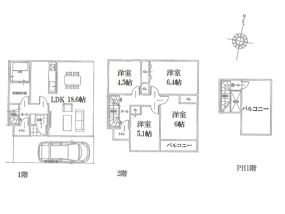 Building plan example (floor plan). Building plan example: Building area 96.81 sq m