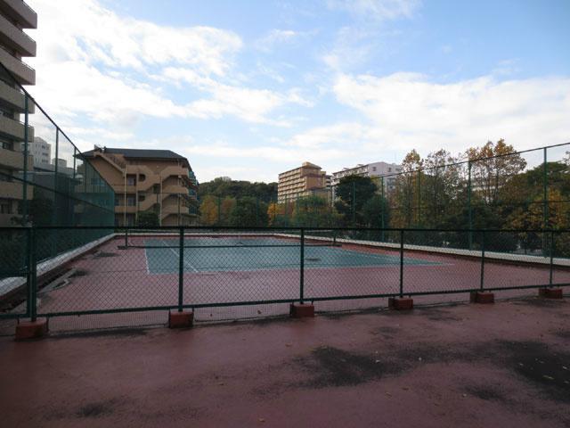 Other common areas. Tennis court