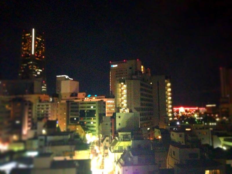 Local appearance photo. At night you can see here the night view from the Japanese-style room.