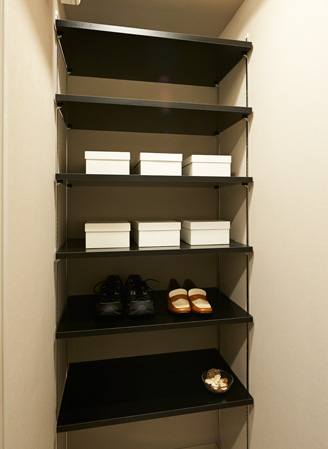 Receipt.  [Shoes-in closet]  ※ Model Room K type