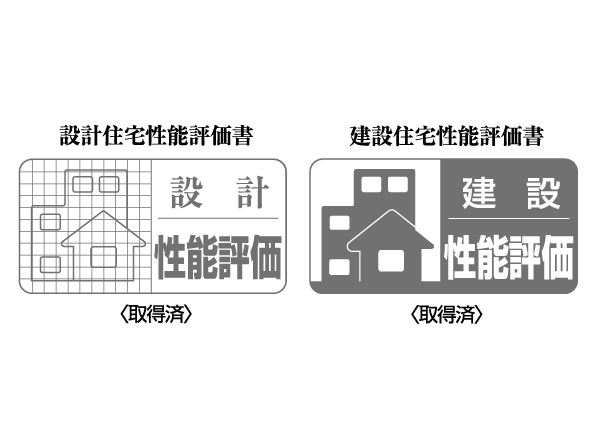 Building structure.  [Housing Performance Evaluation Report] You have received a performance evaluation by the "Housing performance labeling system of" from the third-party organization that is based on the law (Housing goods 確法) on the Promotion of Housing Quality Assurance.  ※ For more information see "Housing term large Dictionary"
