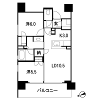 Floor: 2LD ・ K + N (storeroom) + WIC (walk-in closet) + SIC (shoes closet), the occupied area: 57.02 sq m, Price: TBD