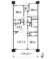 Floor: 3LDK + 2WIC, occupied area: 70.59 sq m, Price: TBD