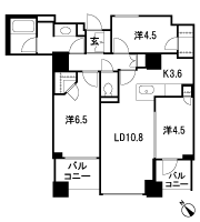 Floor: 3LDK + 2WIC, occupied area: 69.76 sq m, Price: 57,432,000 yen ・ 59,386,000 yen (plan), now on sale