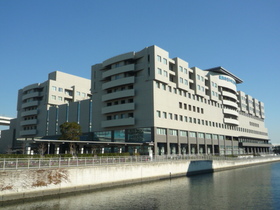 Hospital. 870m until Minato Red Cross Hospital (Hospital)