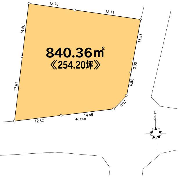 Compartment figure. Land price 700 million 63 million yen, Is a corner lot of land area 480.36 sq m quiet residential area.