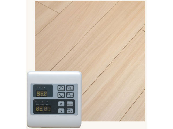 Living.  [Electric floor heating] living ・ The dining, Adopt a floor heating. Warm and evenly from the toes to the entire room. Also, It does not wind the dust because the warm air does not come out.