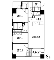 Floor: 3LDK + SIC + WIC, the occupied area: 73.26 sq m, Price: 38,900,000 yen, now on sale