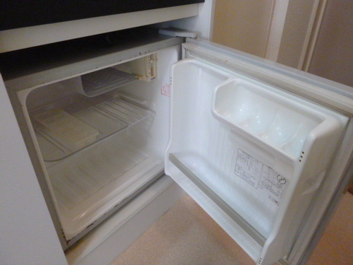 Kitchen. Mini fridge